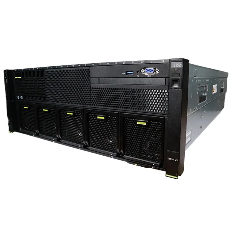 Hu aWei xFusion 4u rack server 5885H V5 25*2.5in bays Intel Xeon 5117 cpu 3.84TB SSD data center server