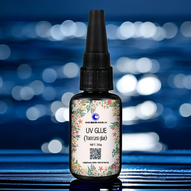 100g UV resin Wholesale UV Acrylic Curing Resin Epoxy Resin UV Resistant Glue Crystal Clear for Jewelry Making Crafts