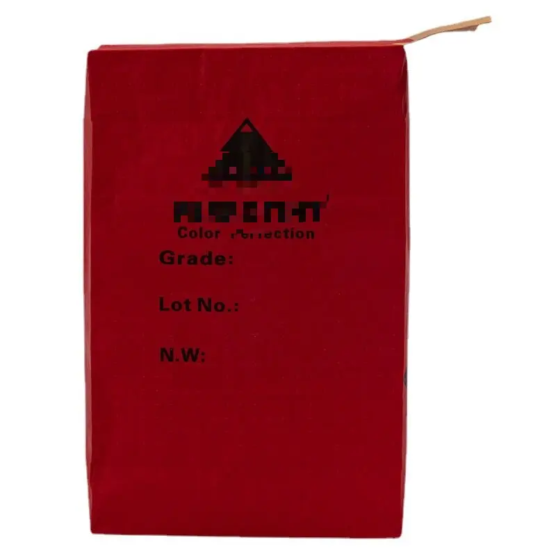 China factory wholesale price new customized empty chemical material 2 layers kraft paper valve bags