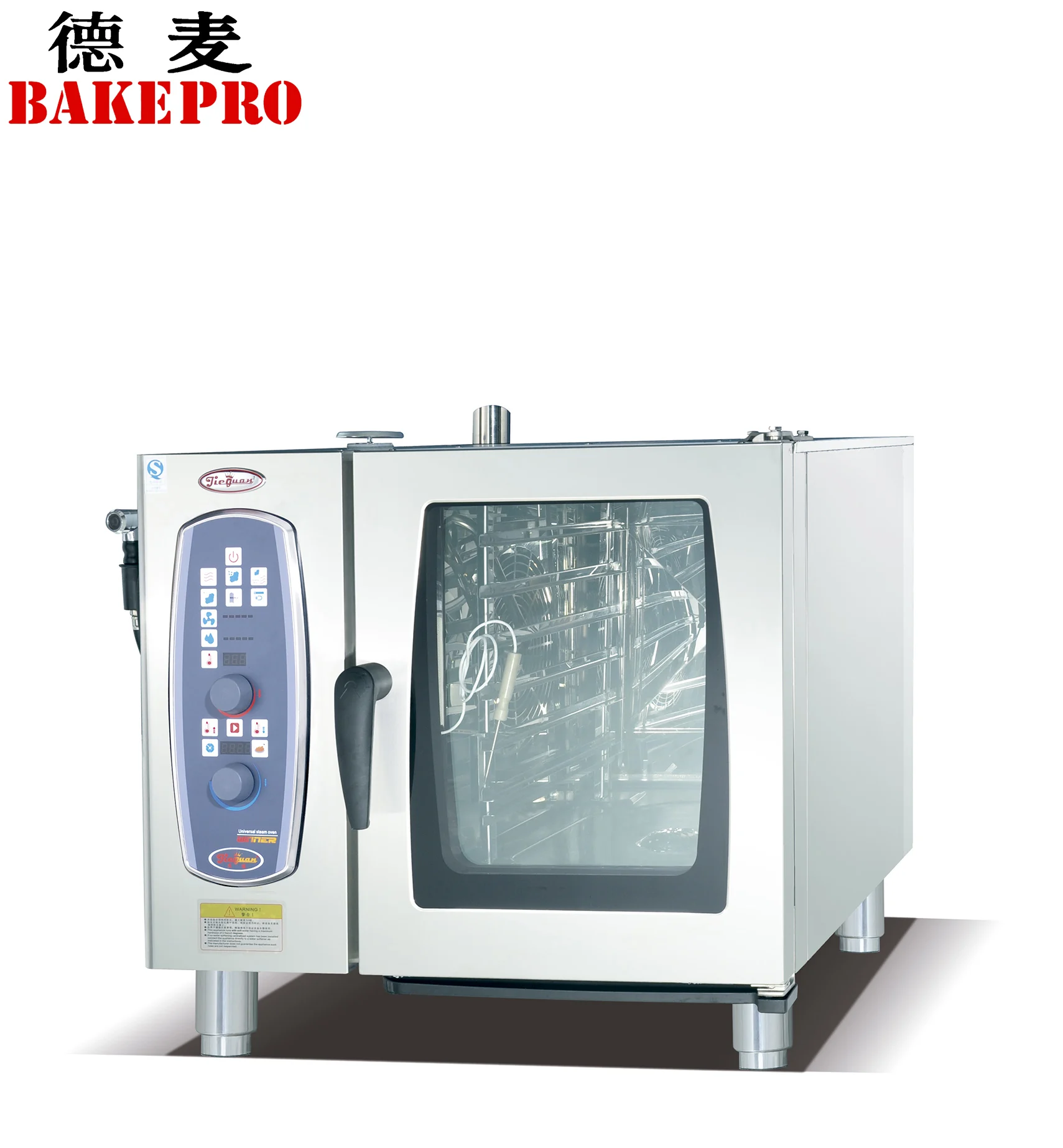 BAKEPRO EOA-10-AC commercial french bread making steam combi oven gas small with warranty.