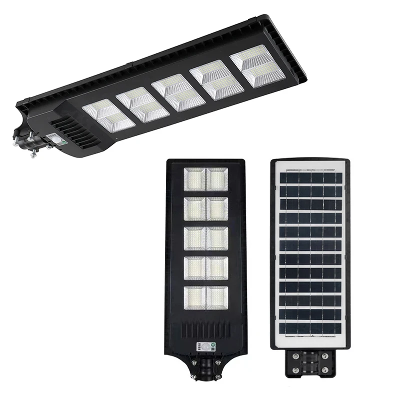 Outdoor lighting waterproof lampara Solar garden Light motion sensor wall lamp 500w Integrated All In One Led Solar Street Light