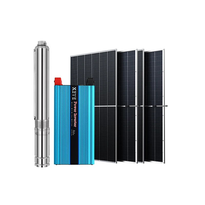 2023 Complete Kit hers pump solar water pump for agriculigh quality solar water pump system solar submture deep well Irrigation