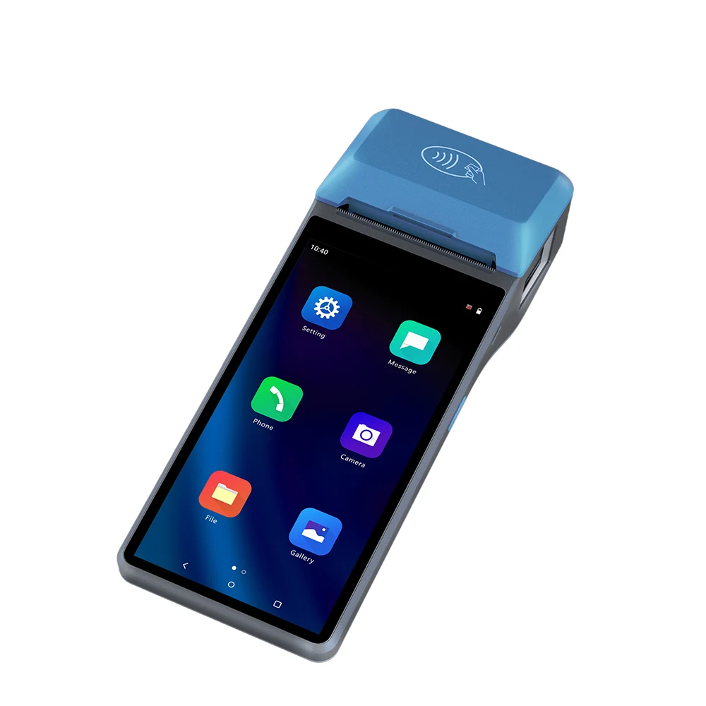 4G/3G/2G WIFI NFC мобильный сенсорный экран Smart POS терминал с 58 мм чековый принтер для магазина Z300
