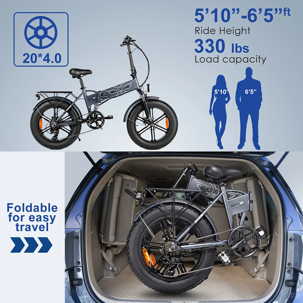 2021 Drop Shipping 48V 750W Motor Fat Tyre 12.8Ah Battery Disk Brake Electronic Cycle Bikes Electric Bicycles