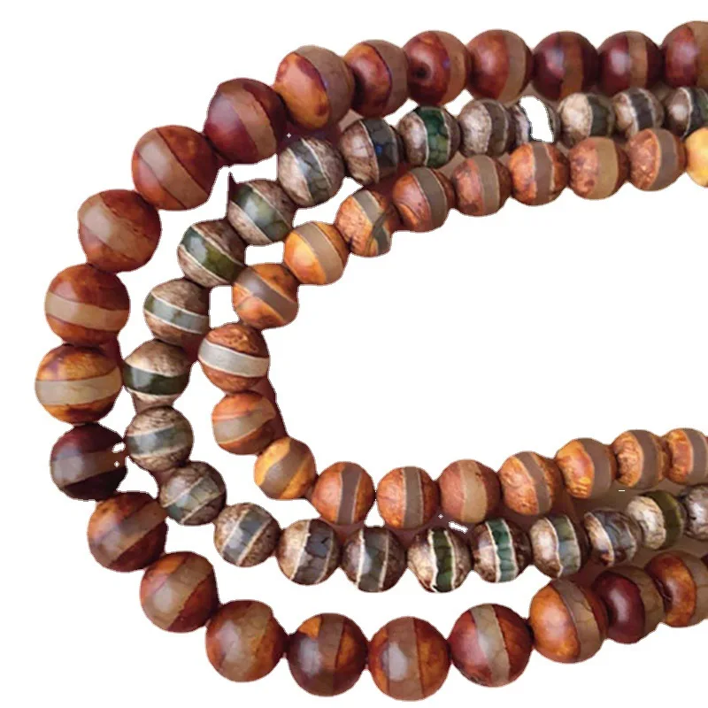 Hot Sale One Line Tibetan Agate Dzi Stone beads