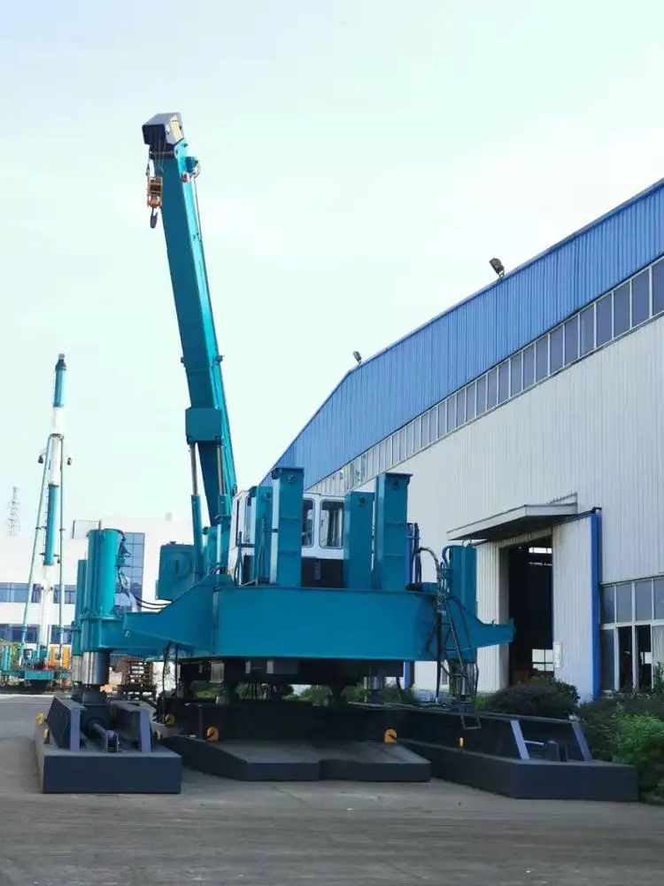 Hydraulic Static Pile Driver/triangle pile pressing/Silent piling machine ZYC800B