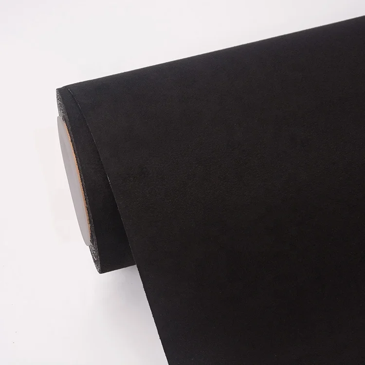 Eaglevinyl Gold PVC Film Red Orange Black Brown Suede Velvet Car Vinyl Wrap