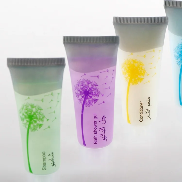 Hotel amenities tube disposable personalized mini hotel shampoo and conditioner