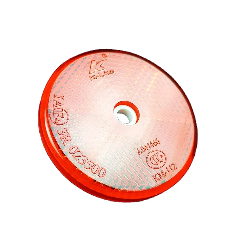 K-LITE Plastic reflective reflex reflector 60mm round reflectors