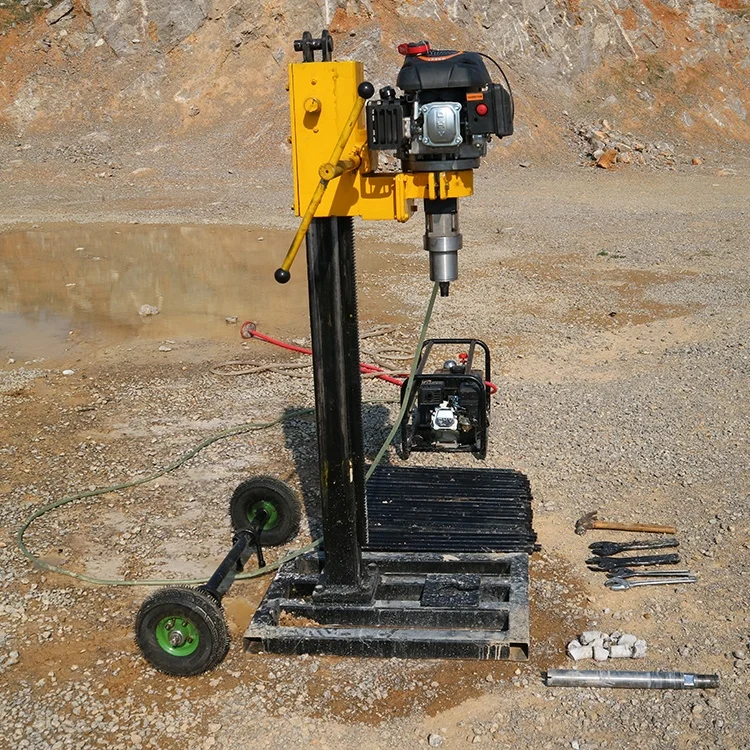 
Max 30m depth Backpack Portable Core Drill/hand held gold rock drilling equipment 