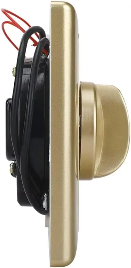 CXZTCL 30 min Gold Mechanical Timing Switch Energy saving spring loaded countdown timer for lamp, pump in wall type electromecha