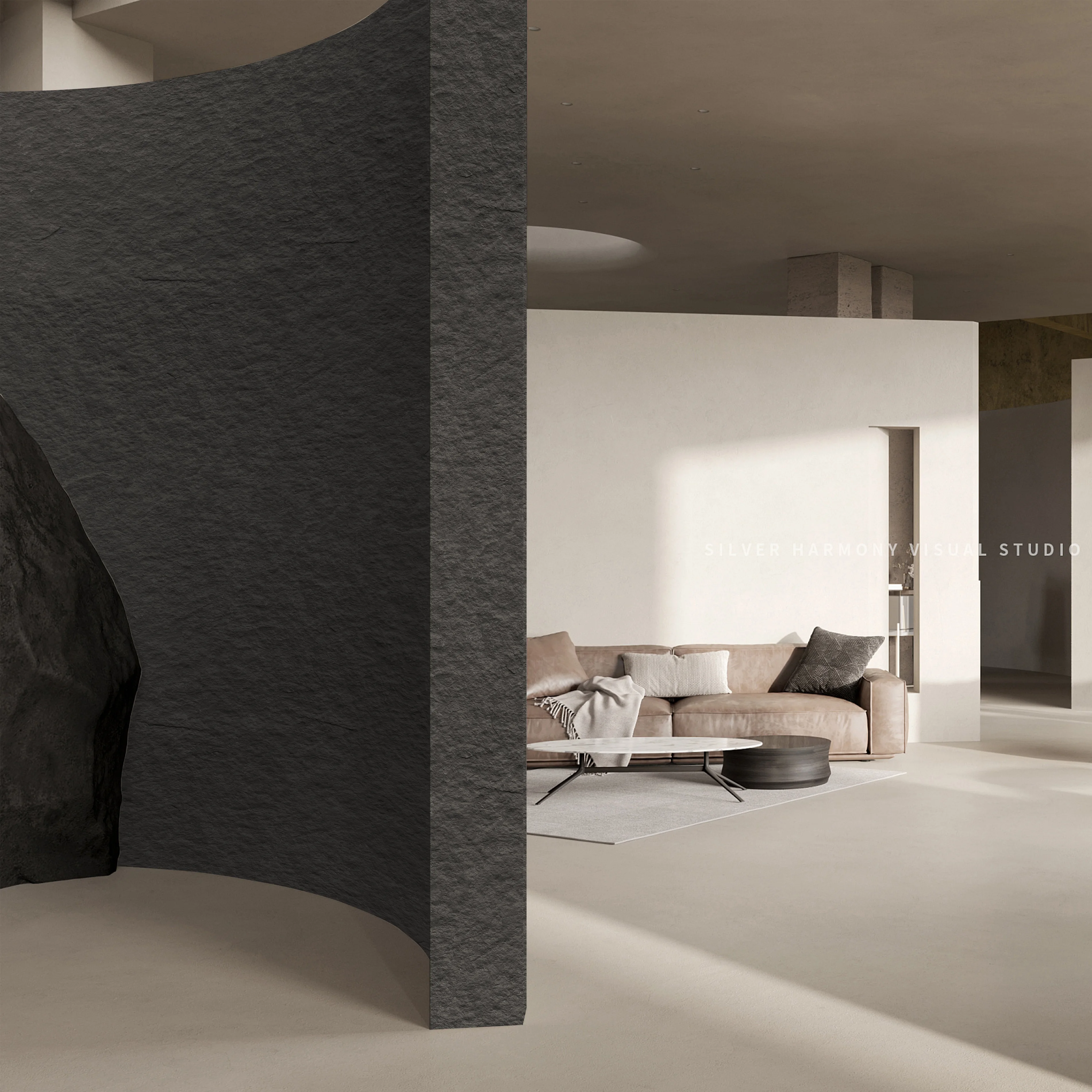 2.5-3mm Thickness gold diamond flexible wall tile fireproof rough granite stone  wall tile