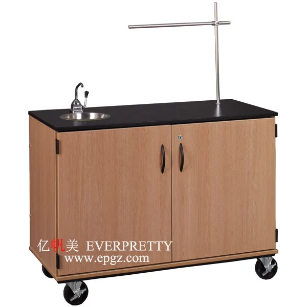 Modern Design Standard Movable Lab Work Bench with Sink for Sale Hot Sales School Laboratory Furniture Set
