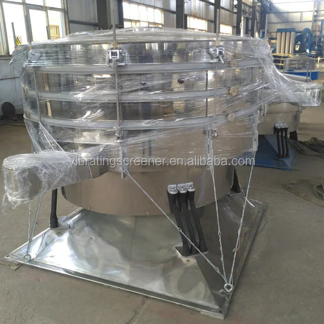 SS304 or SS316 construction tumbler sieving screening machine for salt and sugar