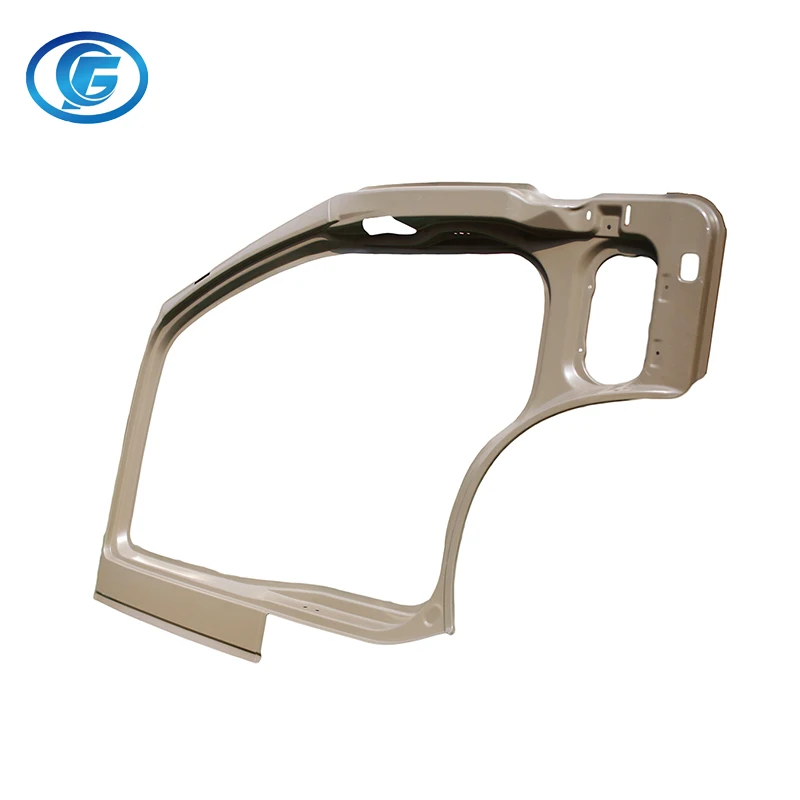 China OEM bus door parts right front driver door frame for Toyota coaster