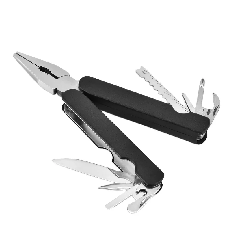 Top Combination kit tool Mini pocket multi-function pliers with knife portable folding stainless steel pliers for Camping