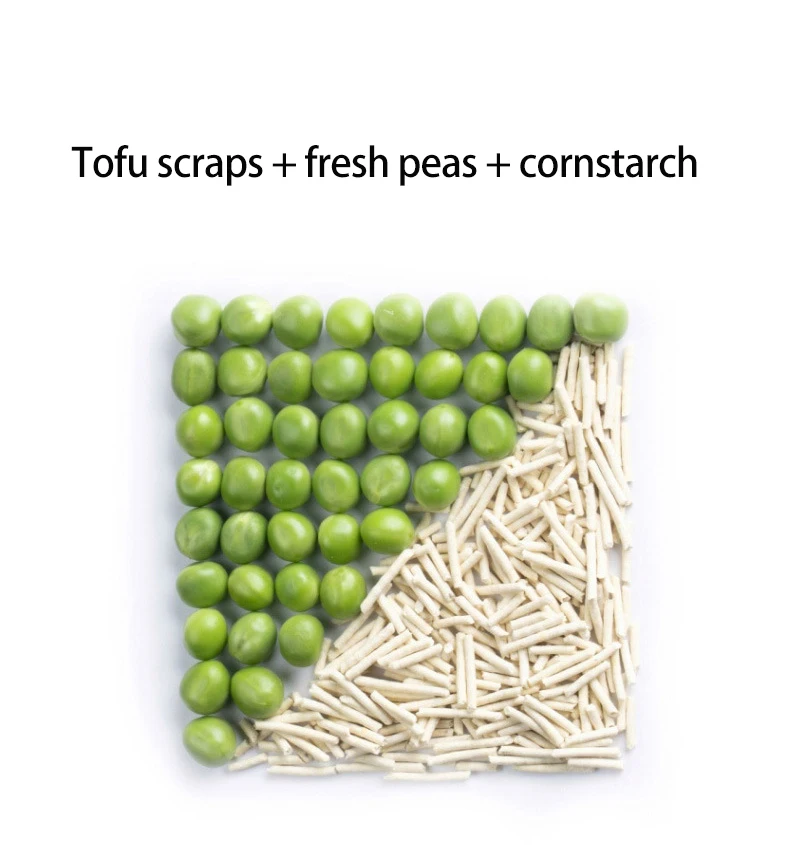 Quick Clumping Flushable 99% Dust Free Multiple Cat Lavender Scented Tofu Cat Litter