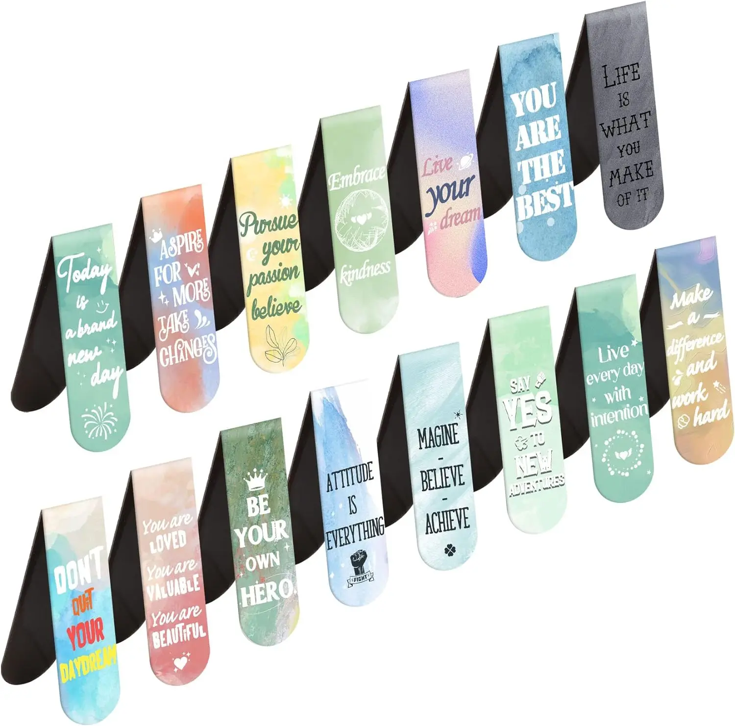 Promotional Strong Magnet Bookmark Magnetic Bookmarks Book Markers for Kids Magnet Page Markers Set Book Marks for Book Lovers