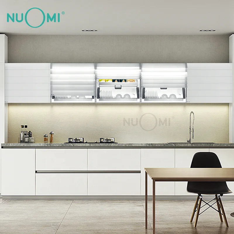 Корзина для буфета NUOMI с электрическим затвором органайзер двери Кухонное