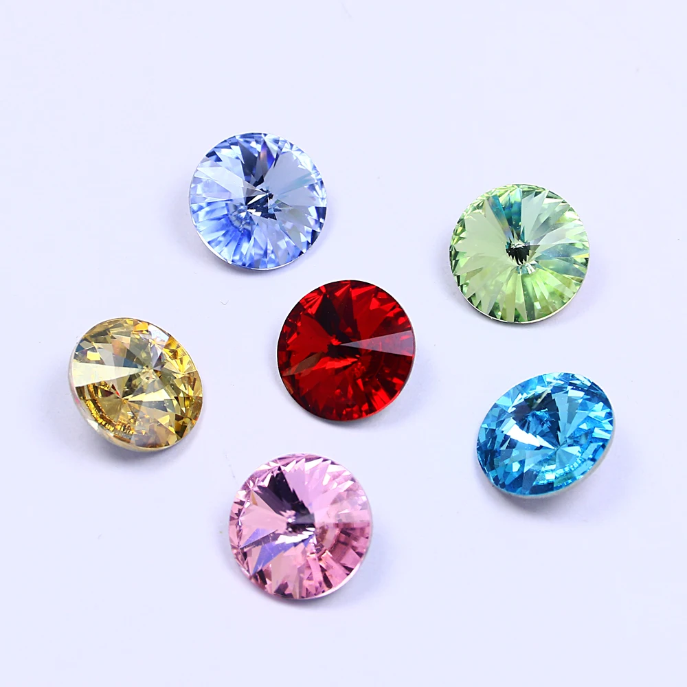 Dongzhou 16-20mm Rivoli rhinestones k9 crystal fancy Stone wholesale loose crystal beads For Jewelry making diy accessories