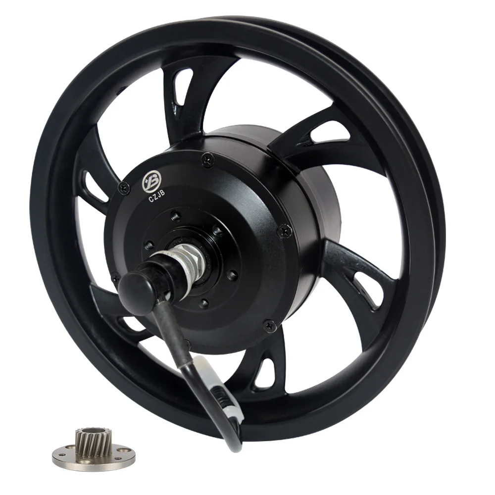 75-12 12 inch hub Electric Bicycle rear wheel e bike geared hub motor 48v