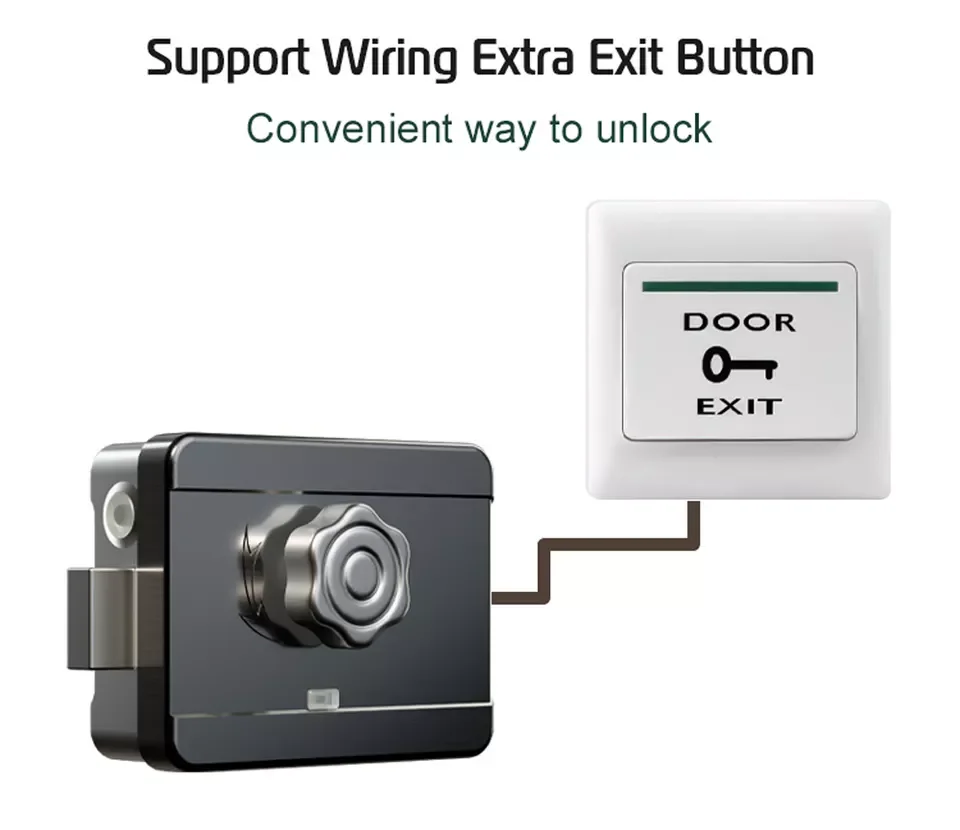 Tuya Smart Handle Door Lock With Card Hole Opener Kit Door Magnet Rim Lock Waterproof Main Door Lock Set Digital