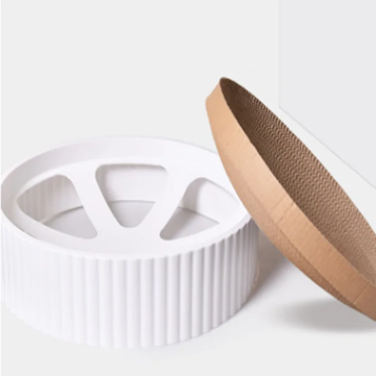 
Morecute pet product factory Cat toys Scratcher wave Durable Recyclable Cardboard with Catnip Corrugated Scratching 