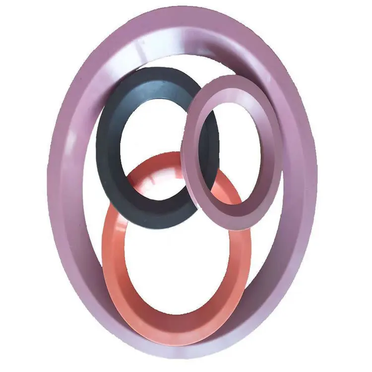 Oil resistant silicone dome valve seal ring High temperature resistance steel plant oil seal