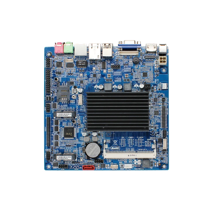 Maxtang Intel Celeron J1900 4-х ядерный одноканальный SO-DIMM DDR3L 8 Гб 1xhdmi 1xvga мини материнская плата win8/10 Linux 32/64bit