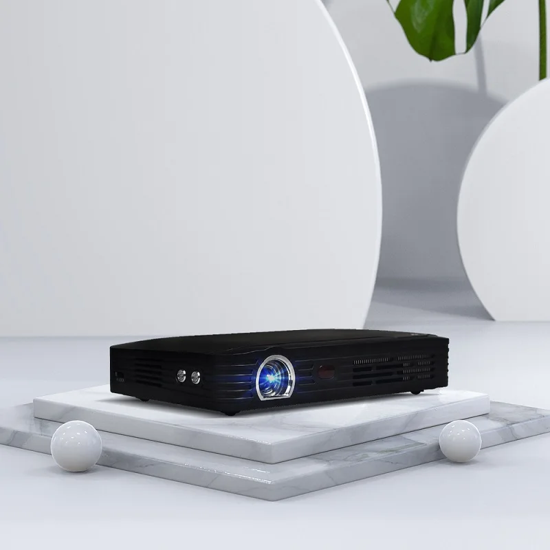 Classic Design Auto Focus Keystone Projector 4K Video Smart Portable 1080P Mini Home Theater Battery Powered WIFI BT Projector