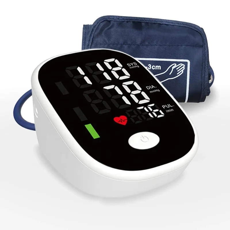 professional electronic cuff wrist bp blood pressure monitor Voice Broadcast Tensiometer Upper Arm Digital Sphygmomanometer