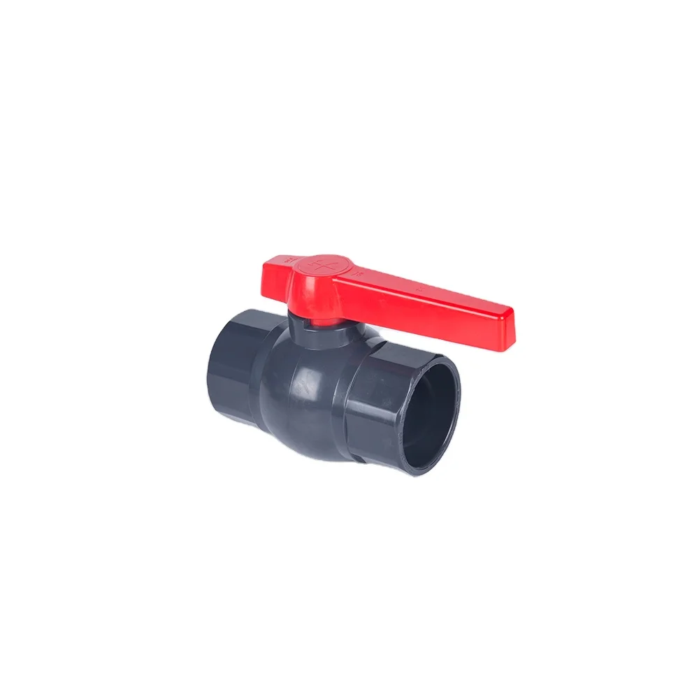 Plastic ball valve pvc factory price hot sale all size pvc ball valve socket