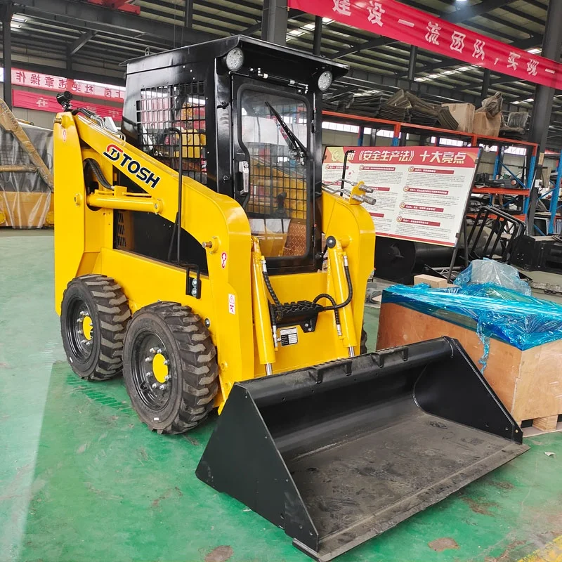 TOSH China Manufacturer Stump Grinder Attachment Skid Steer Wheels for Sale