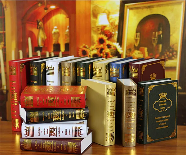 Лидер продаж реквизит для фотосъемки модель книг имитация реквизита упаковка кабинета поддельные книги украшения украшение дома крыльца