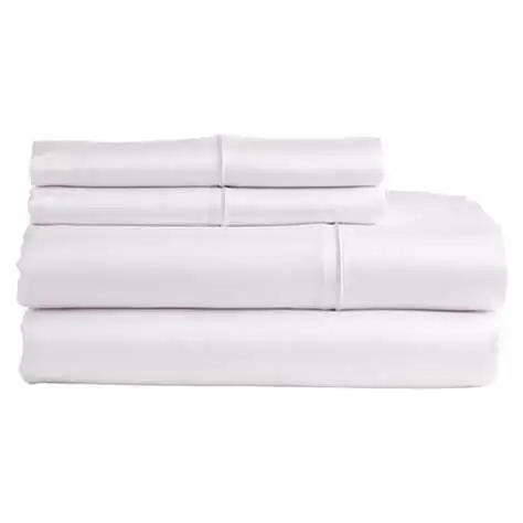 PURE BAMBOO Sheets King Size Bed Sheets 4 Piece Set Genuine 100% Organic Bamboo Luxuriously Soft & Cooling Double Stitching