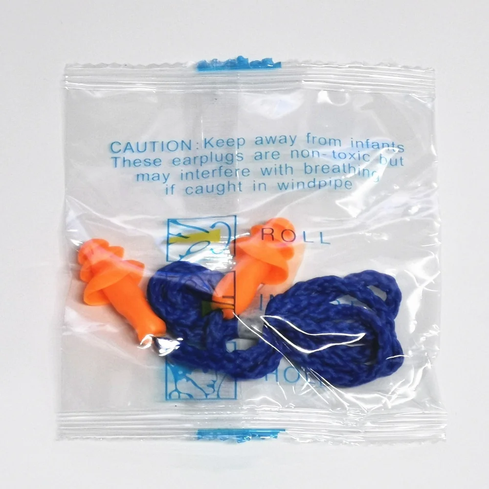 Cheap Ear Plug Safety Silicone Loop Earplugs for Aviation Noise Reduction Function in Case