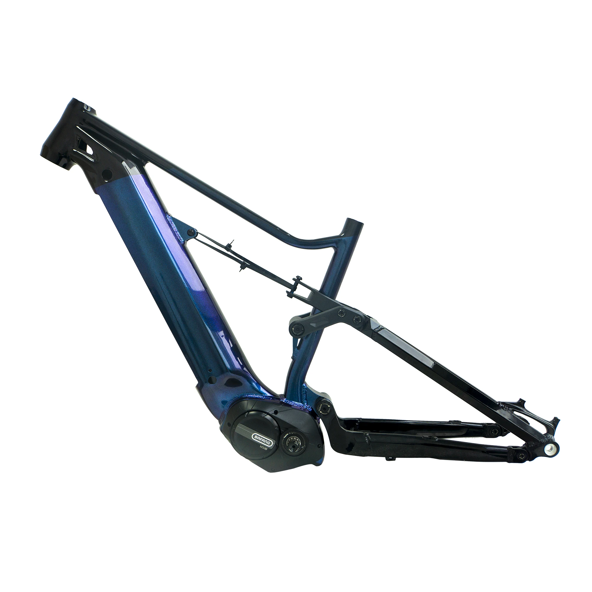 Markhor Rocket E-BIKE Frame Full Suspension Bafang M510 M560 M600 Mid Motor 250W 500W 750W 27.5*2.6 AM EMTB Frame