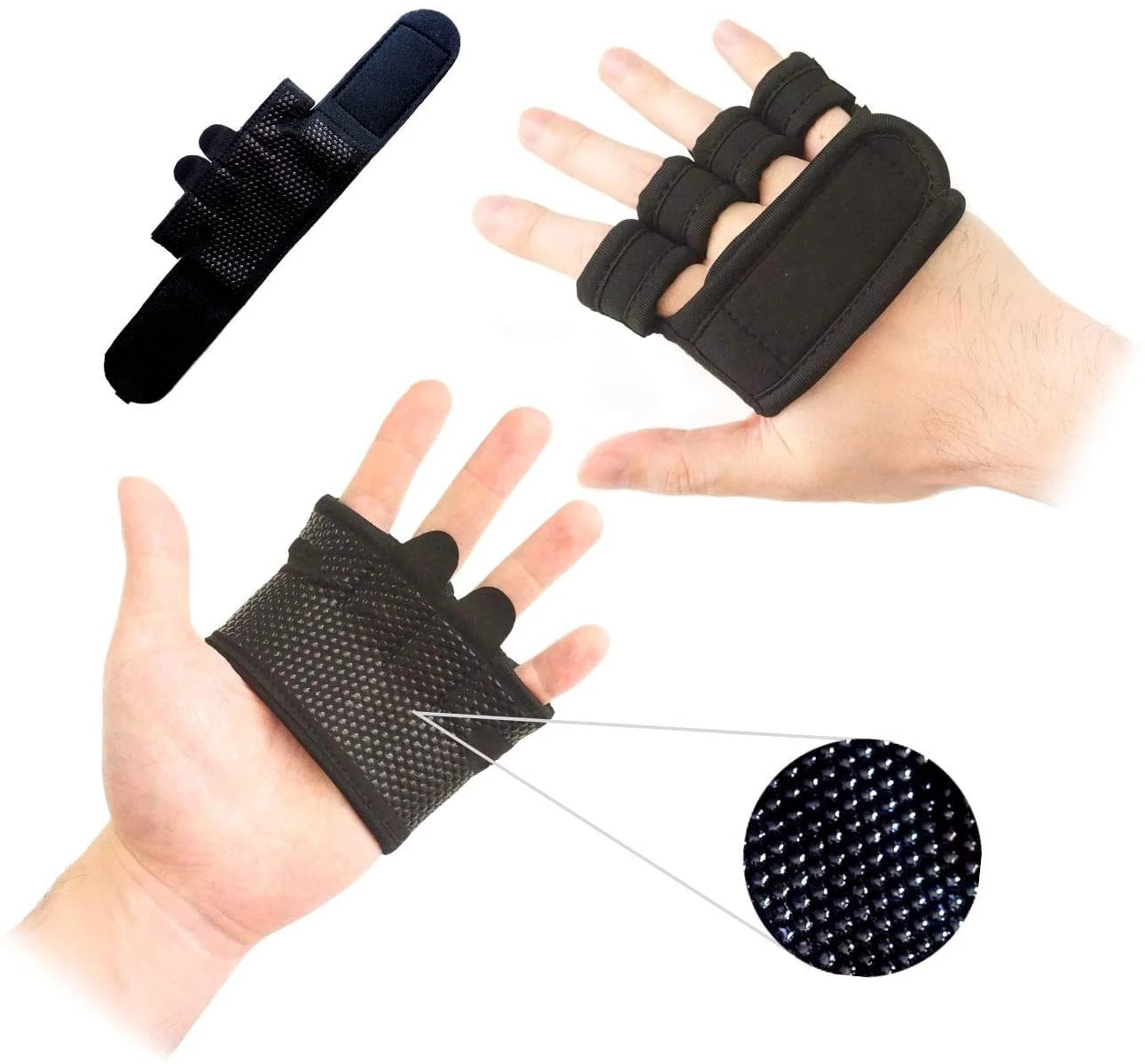 Exercise Professional Gym Fitness Hand Mittens OEM Unisex 2pcs