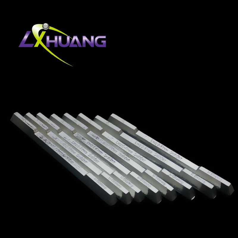 factory supply lead free  solder bar SAC305 silver welding stick low temperature soldering rod Sn-3.0Ag-0.5Cu for electric