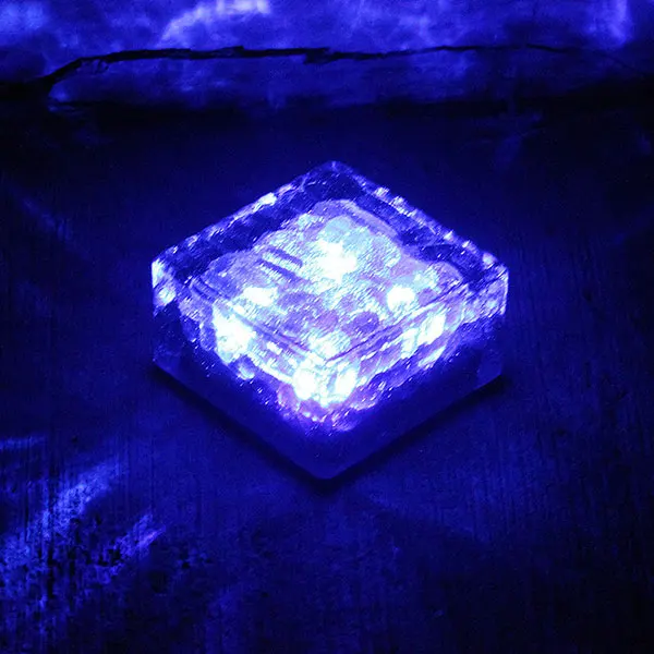 RGB Solar LED Lighting Waterproof Brick Lawn Light For