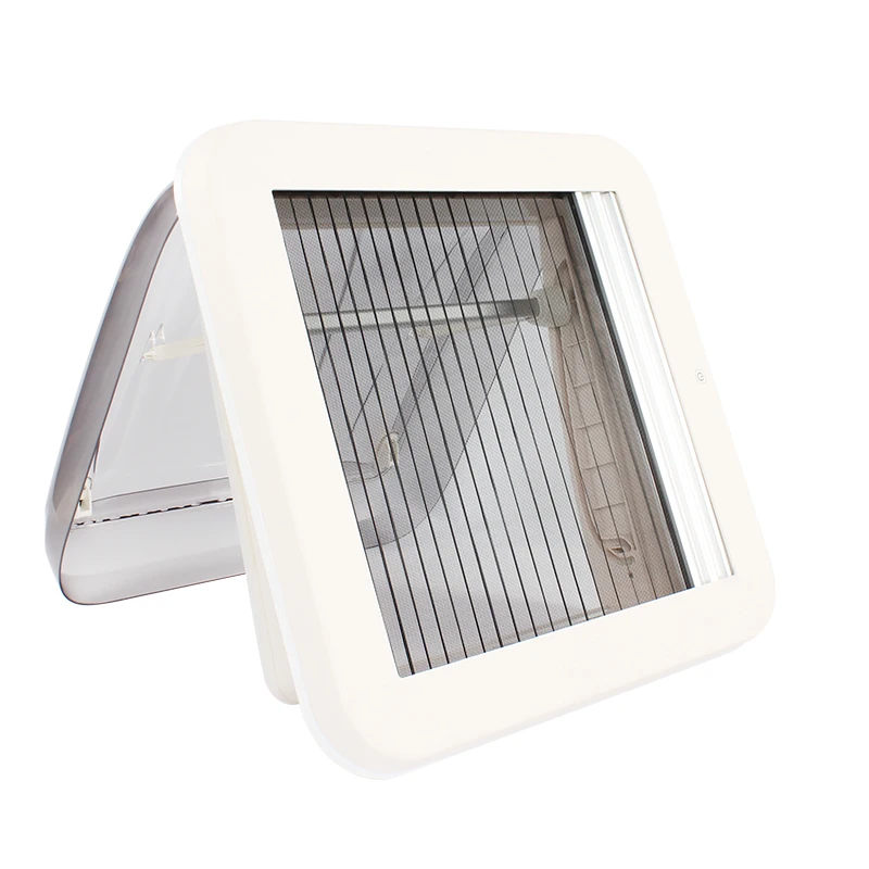 TYTXRV Best Quality RV Camper Motorhome Accessories 400*400mm Easy to install With Led Light RV Skylight windows