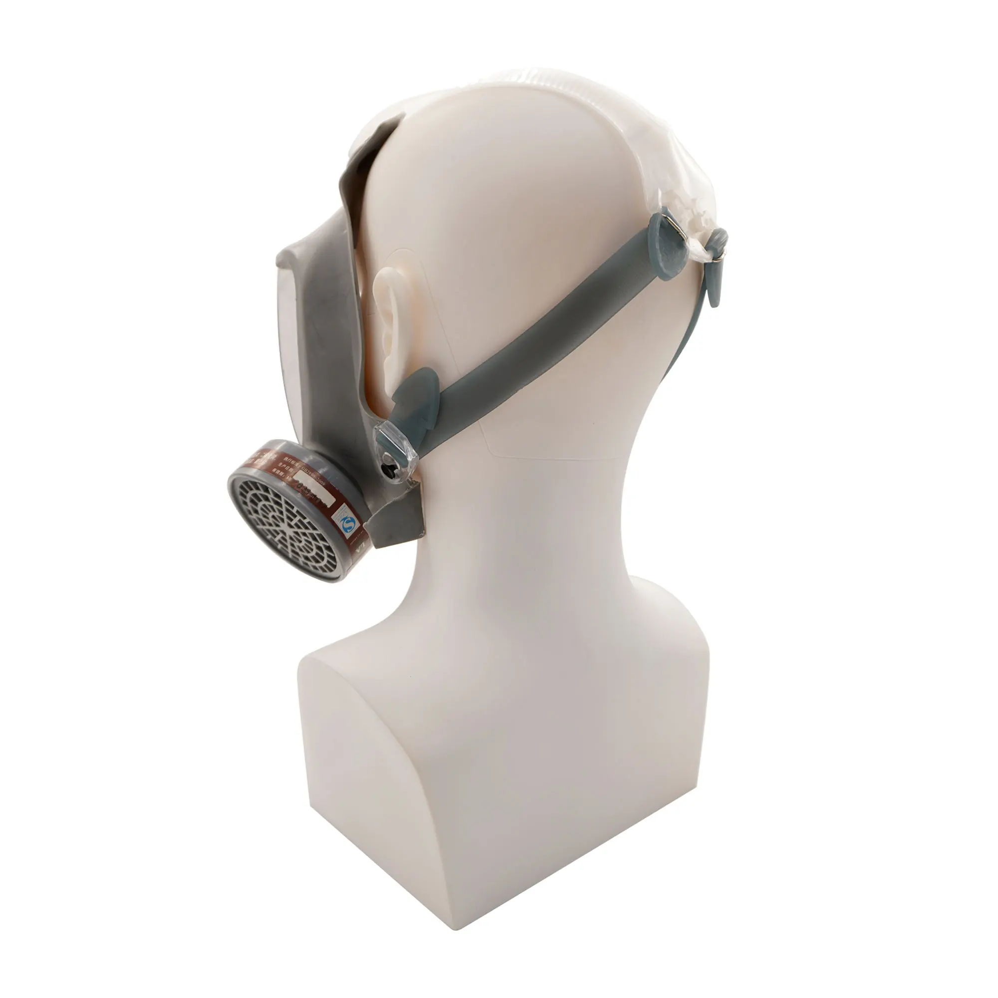 Full Face Respirators with Filter TPE Gas Masks PC Visor Protective Masks