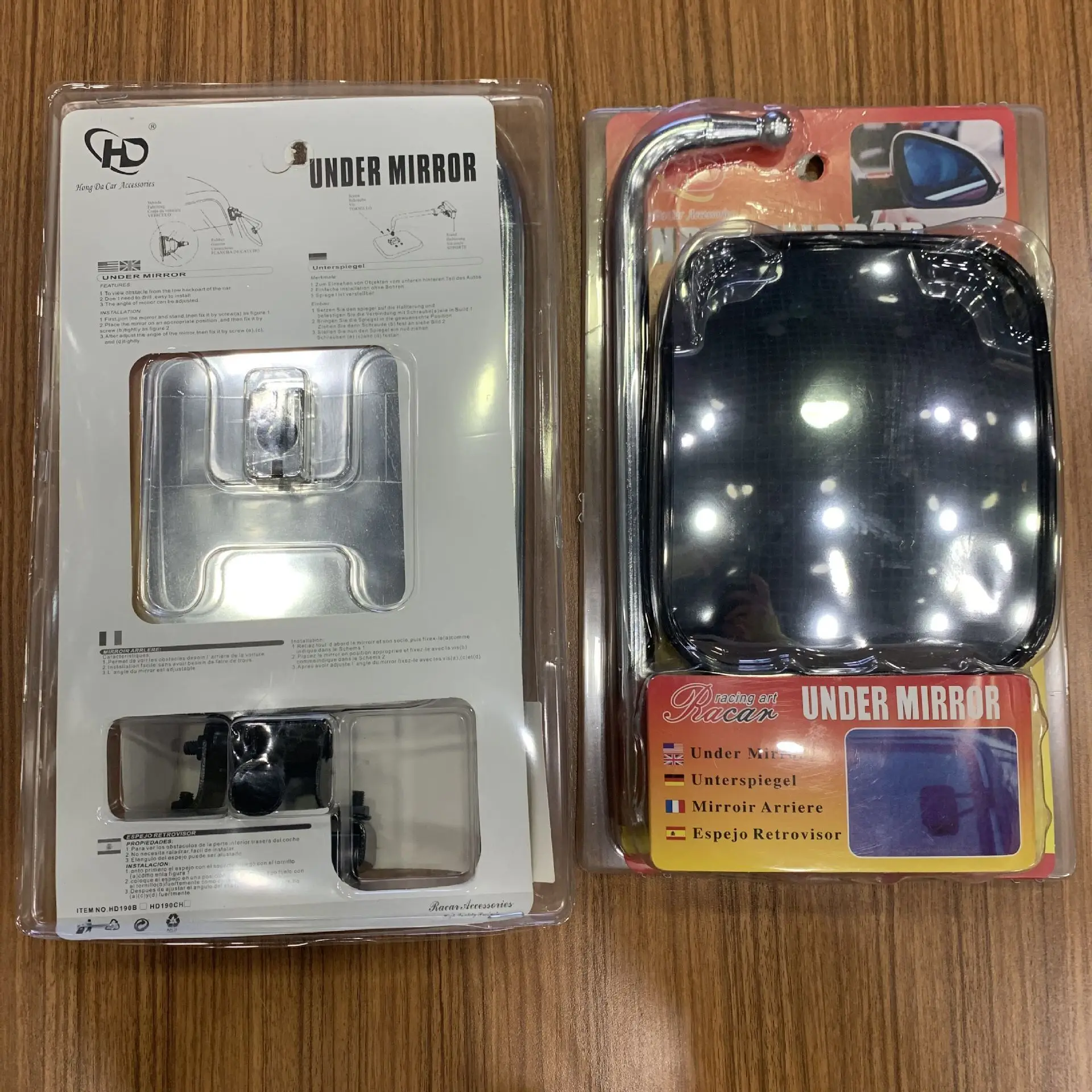 Off-road vehicle modification big car reverse mirror under car mirror