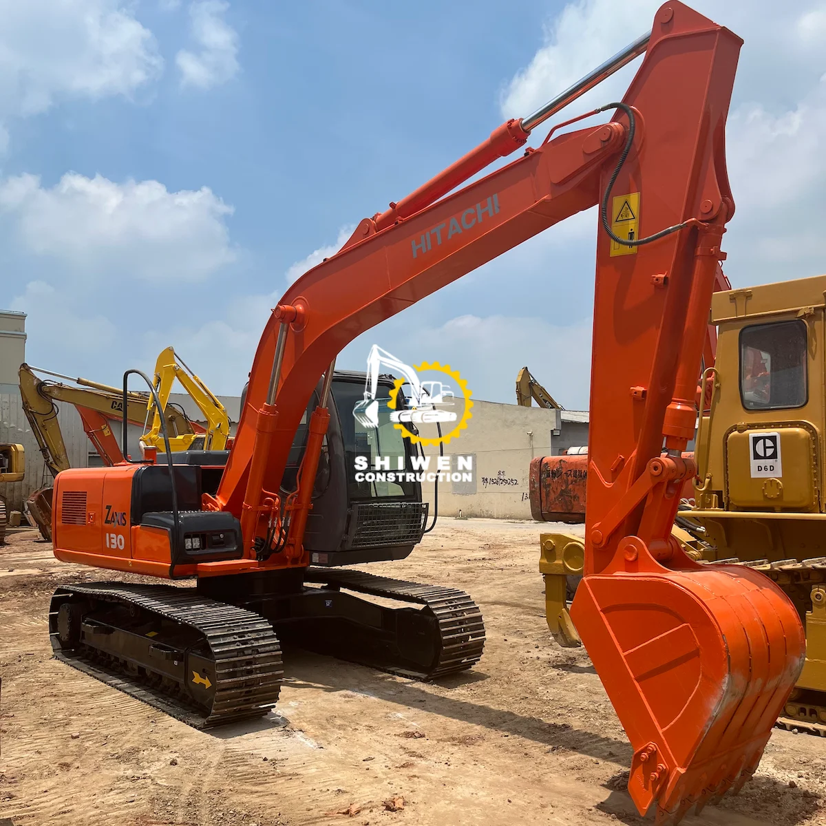 Б/у Hitachi ZX130 экскаватора оригинальный генератор для ZX130-5 ZX120 EX120 Zaxis 120 130 в хорошем состоянии Лидер продаж