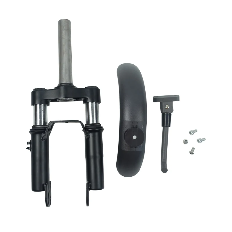 Electric Scooter Shock Absorber Fender Set For xiaomi m365 Shock Absorber Front Fork+Extend Foot Support suspension