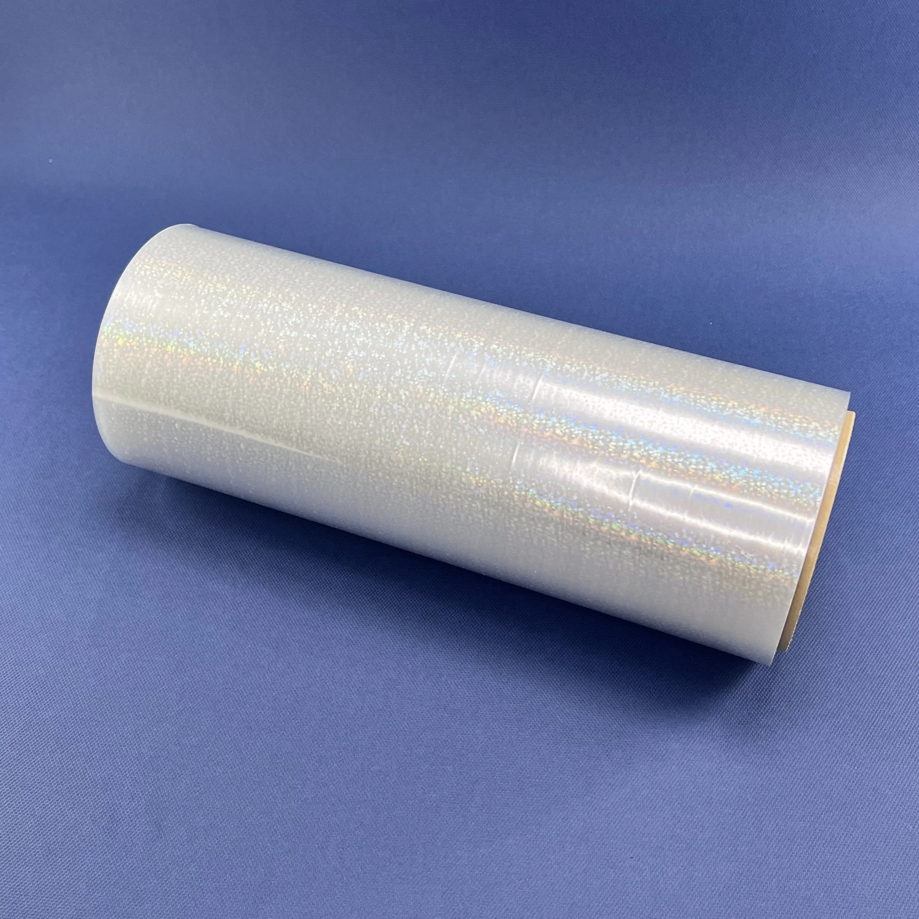 Anti scratch holographic star transparent sparkle glitter bopp wet lamination film roll