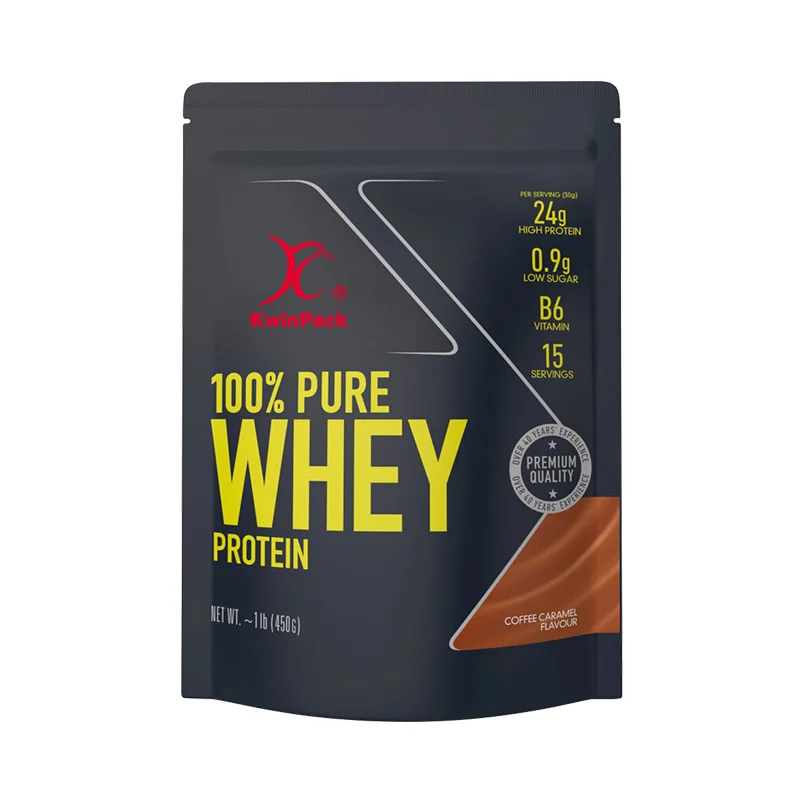 Customized Moq 500Pcs Popular Standing Up Zip Pouch For Whey Protein Powder Bags Packaging Coffee Pouch
