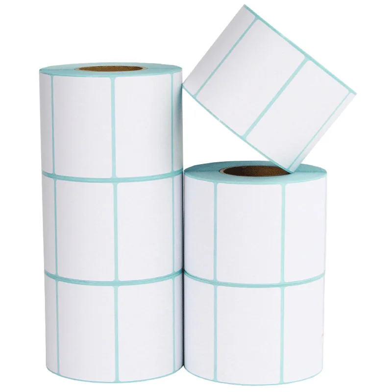 Perforated Direct Thermal Address Shipping Thermal Printer Compatible 4x6 Label In Roll