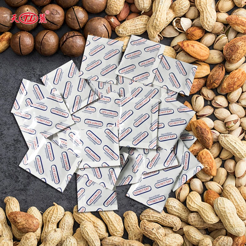 oxygen absorber for Cashew Nuts/free sample oxygen scavenger for sunflower seed/Dried fish