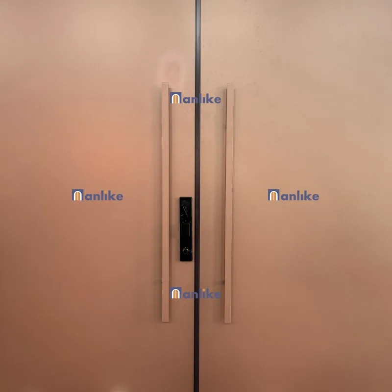 Anlike Villa Luxury Customized Dubai Commercial External Entrance Patio Big Aluminium Metal Double Security Doors